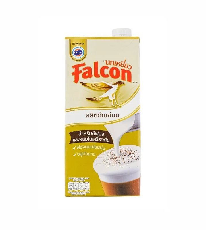 นกเหยี่ยว Falcon นมตีฟอง 1000ML